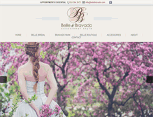 Tablet Screenshot of bellebravado.com